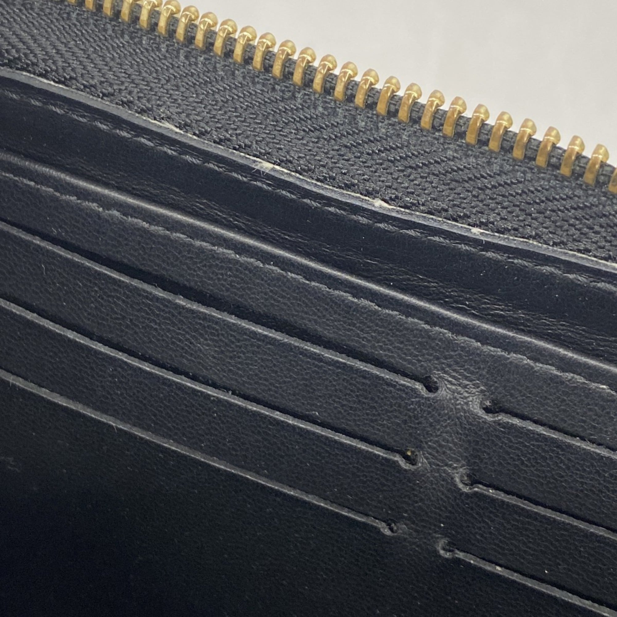 Louis Vuitton Noir Long Wallet (Bi-Fold) (Pre-Owned)