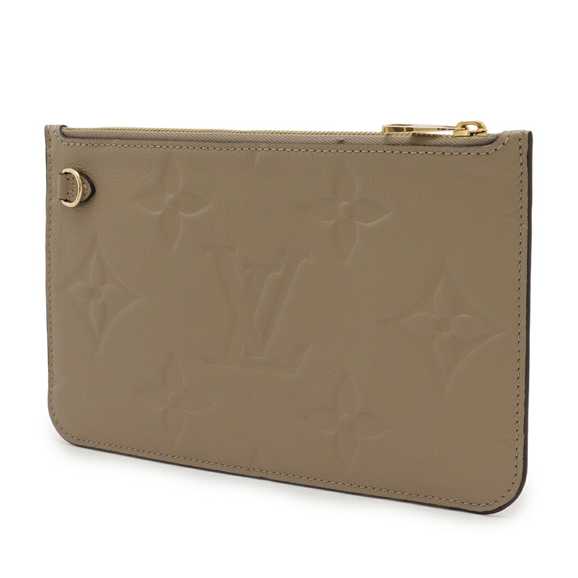 Louis Vuitton Monogram Empreinte Tourterelle Monogram Empreinte Clutch Bag Pouch (Pre-Owned)