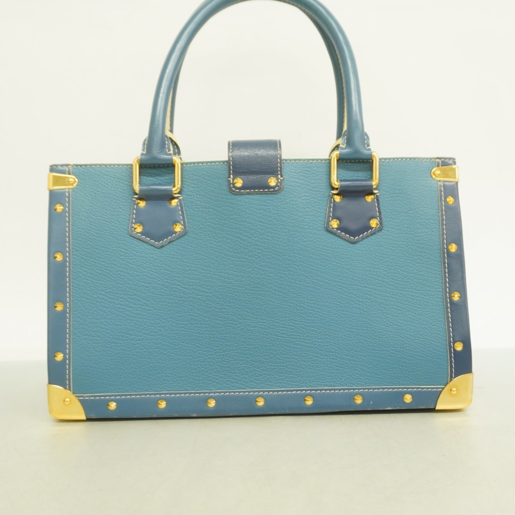 Louis Vuitton Blue Handbag (Pre-Owned)
