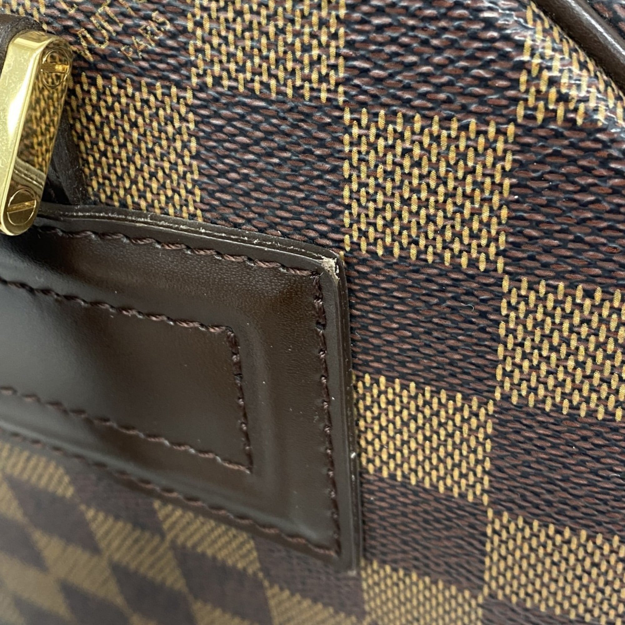 Louis Vuitton Ebene Handbag (Pre-Owned)