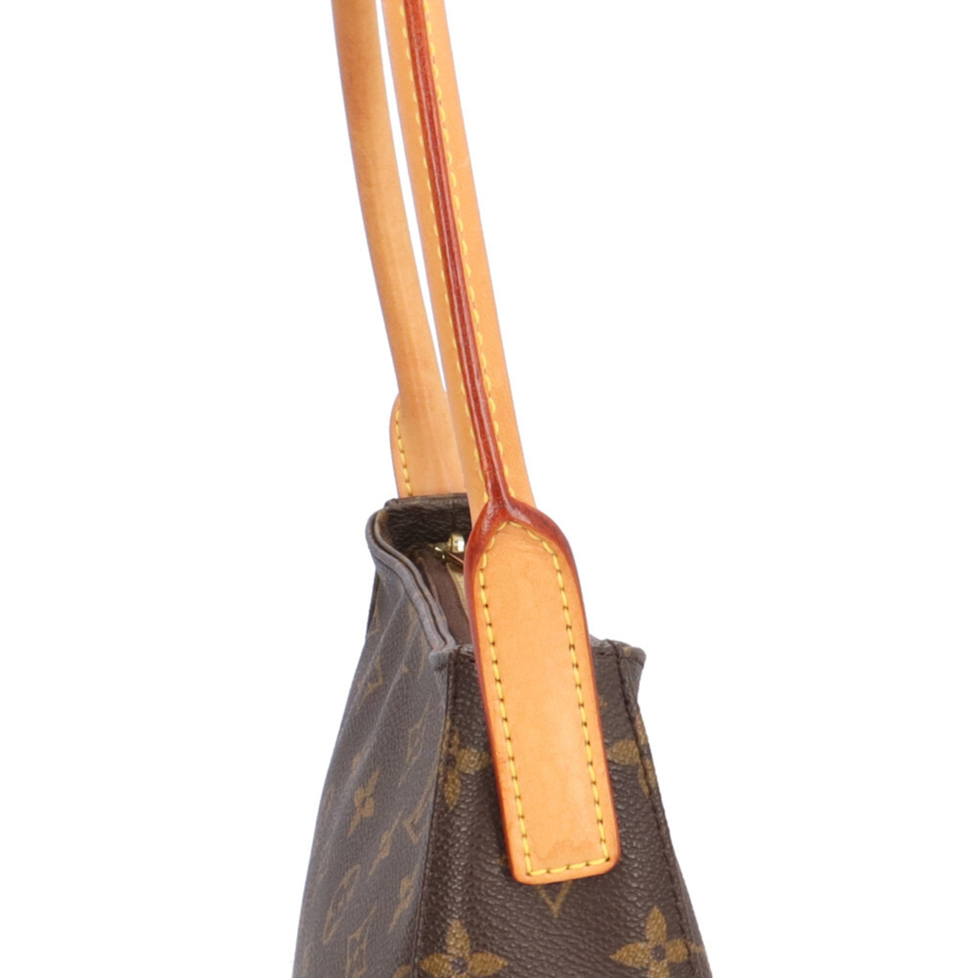 Louis Vuitton Brown Monogram Shoulder Bag (Pre-Owned)