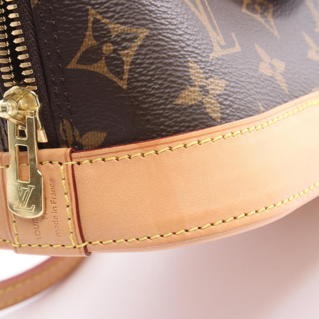 Louis Vuitton Brown Monogram Monogram Leather Handbag (Pre-Owned)
