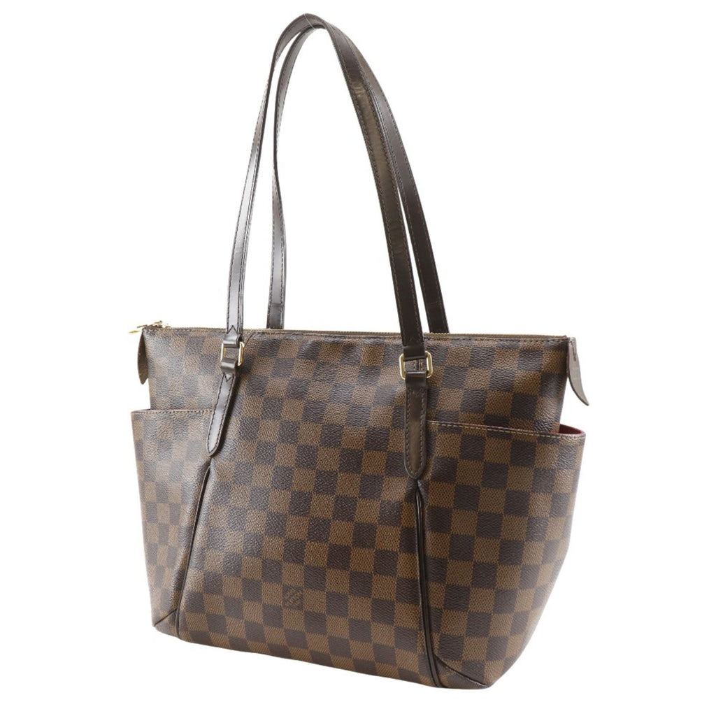 Louis Vuitton Damier Brown Damier Canvas Tote Bag (Pre-Owned)