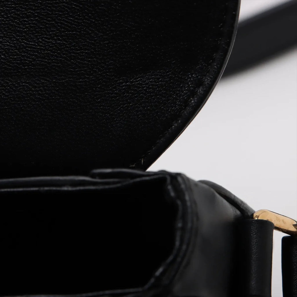Celine Black Leather Shoulder Bag (Pre-Owned)
