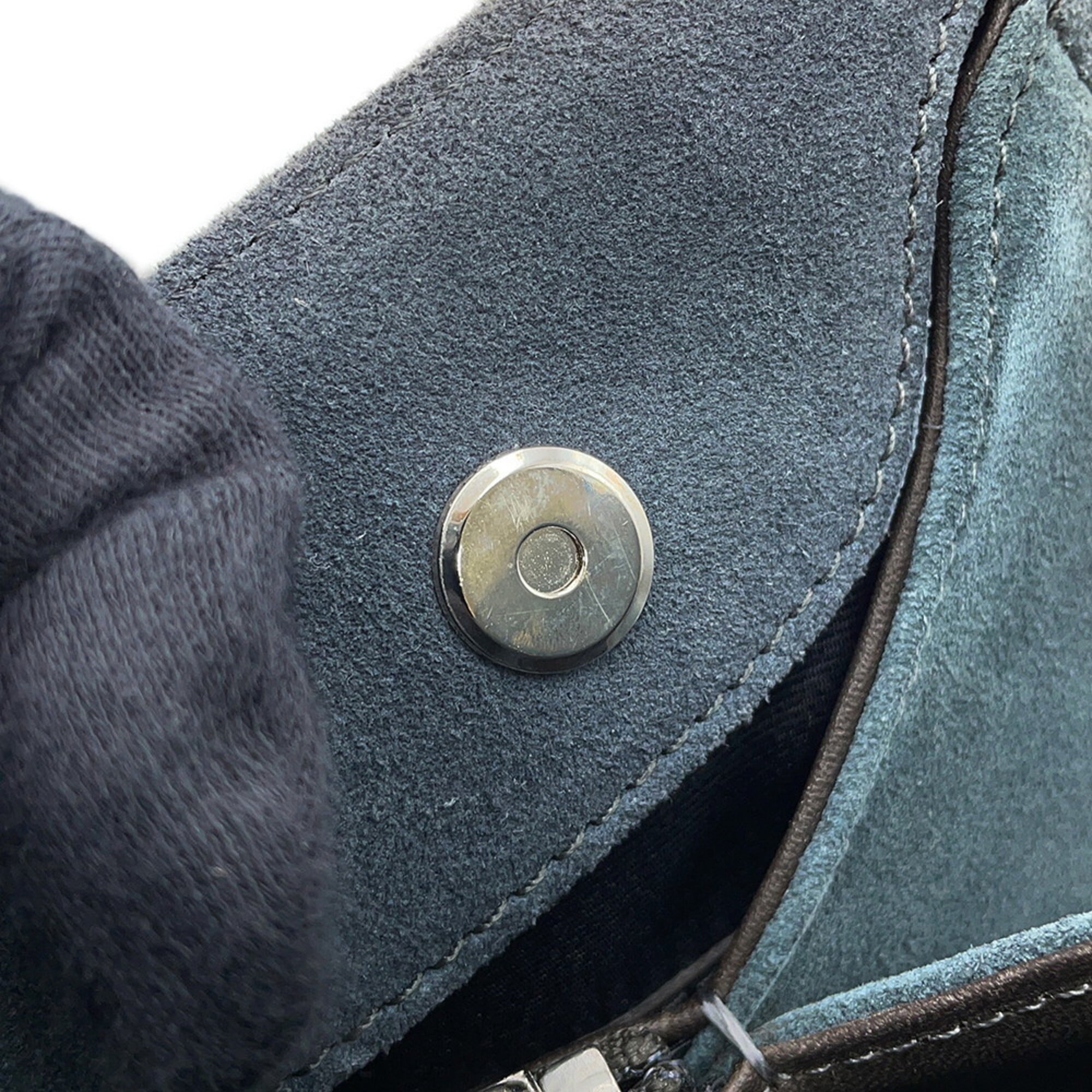 Loewe Brown Suede Leather Handbag (Pre-Owned)