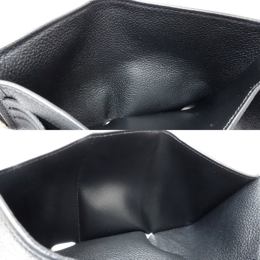 Louis Vuitton Monogram Bicolor Monogram Noir Monogram Empreinte Wallet (Tri-Fold) (Pre-Owned)