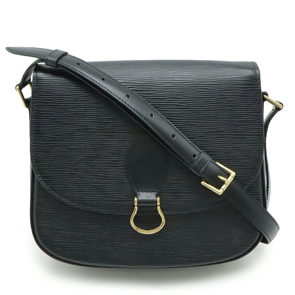 Louis Vuitton Epi Black Noir Epi Leather Pochette Shoulder Bag (Pre-Owned)