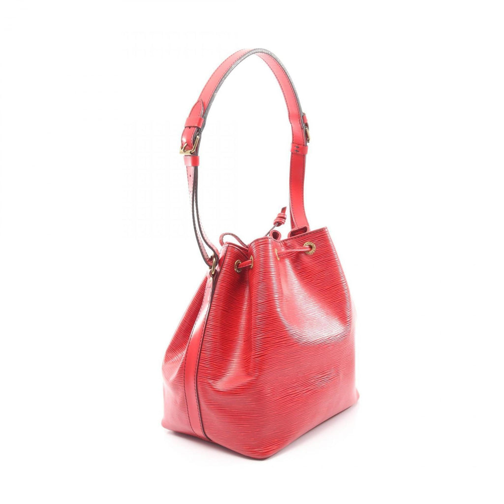 Louis Vuitton Red Color Epi Leather Shoulder Bag (Pre-Owned)