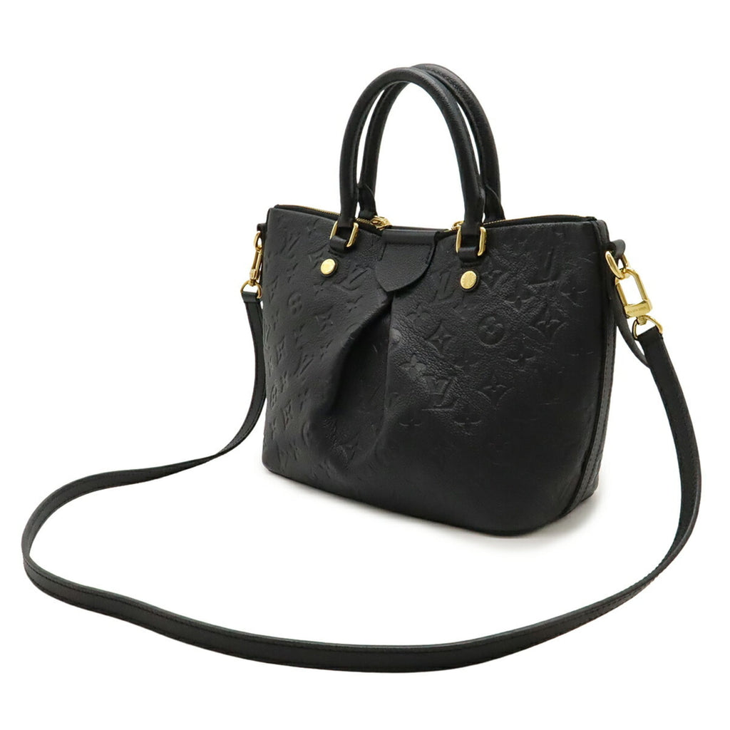 Louis Vuitton Black Noir Monogram Empreinte Handbag Shoulder Bag (Pre-Owned)