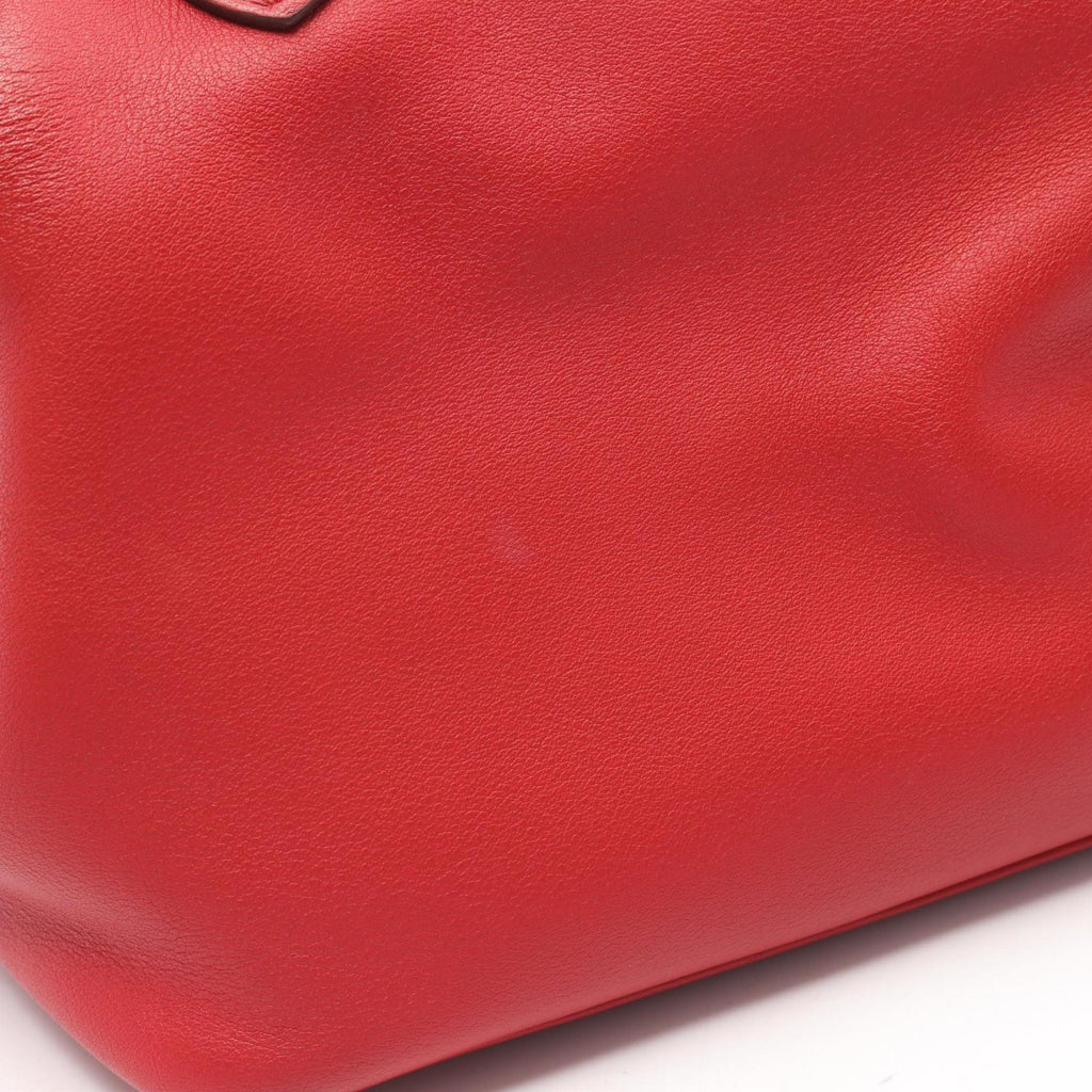 Hermes Red Color Swift Leather Handbag (Pre-Owned)