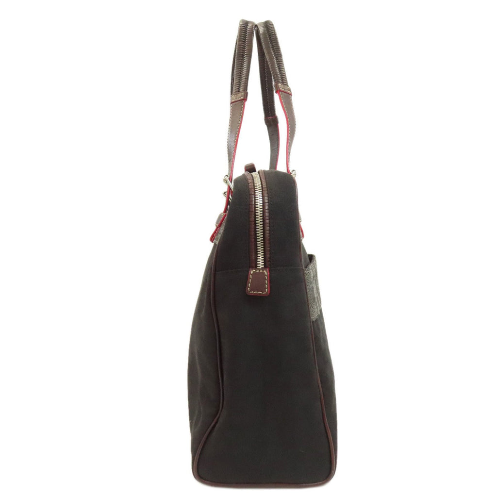Loewe Black Canvas Tote Bag (Pre-Owned)