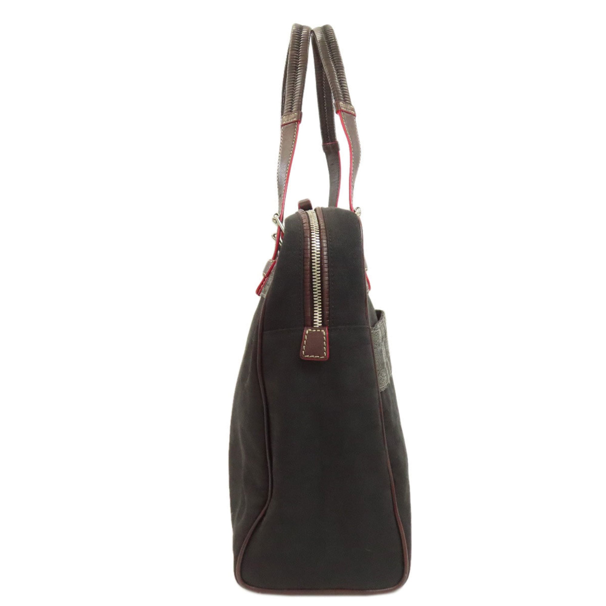 Loewe Black Canvas Tote Bag (Pre-Owned)
