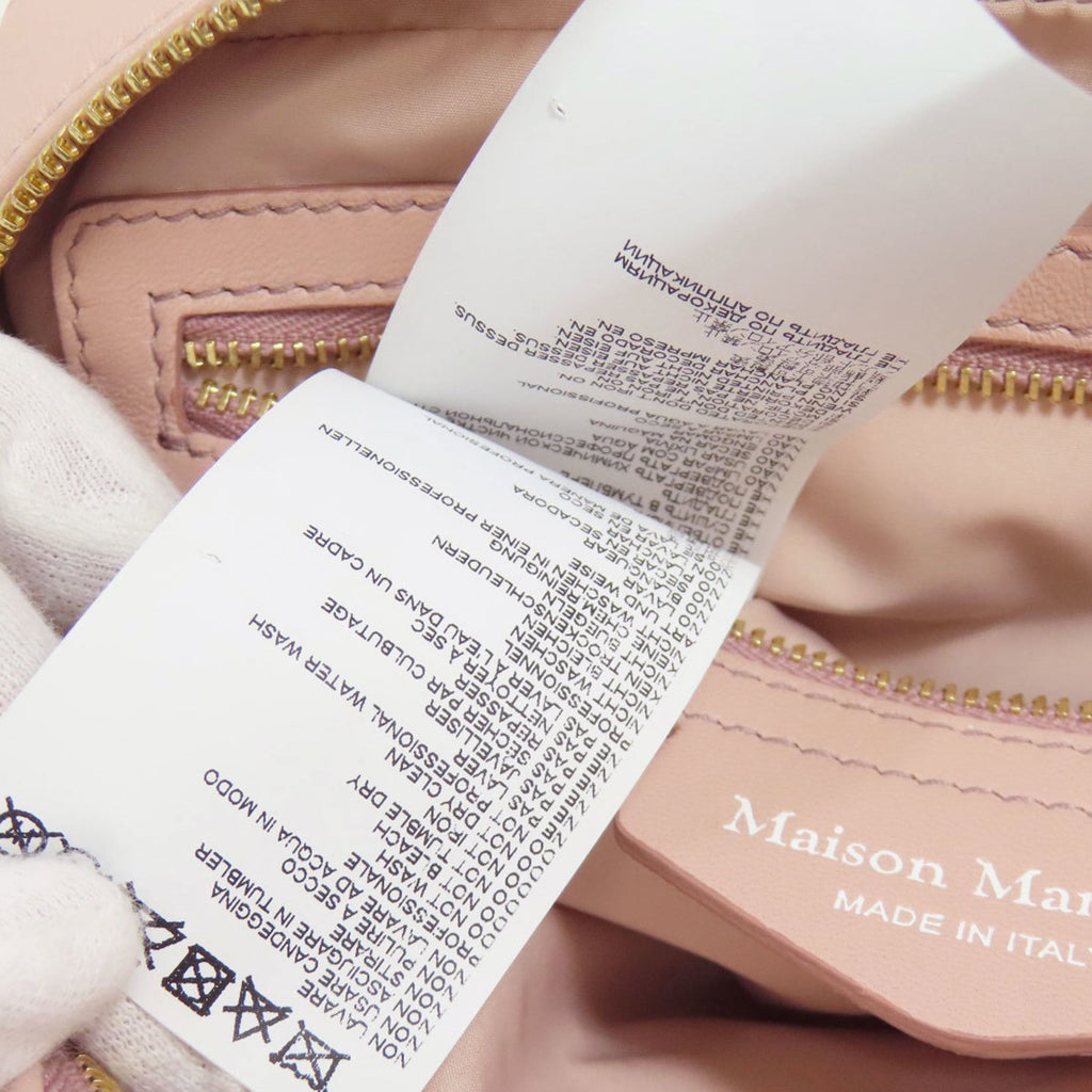 Maison Margiela Pink Leather Shoulder Bag (Pre-Owned)