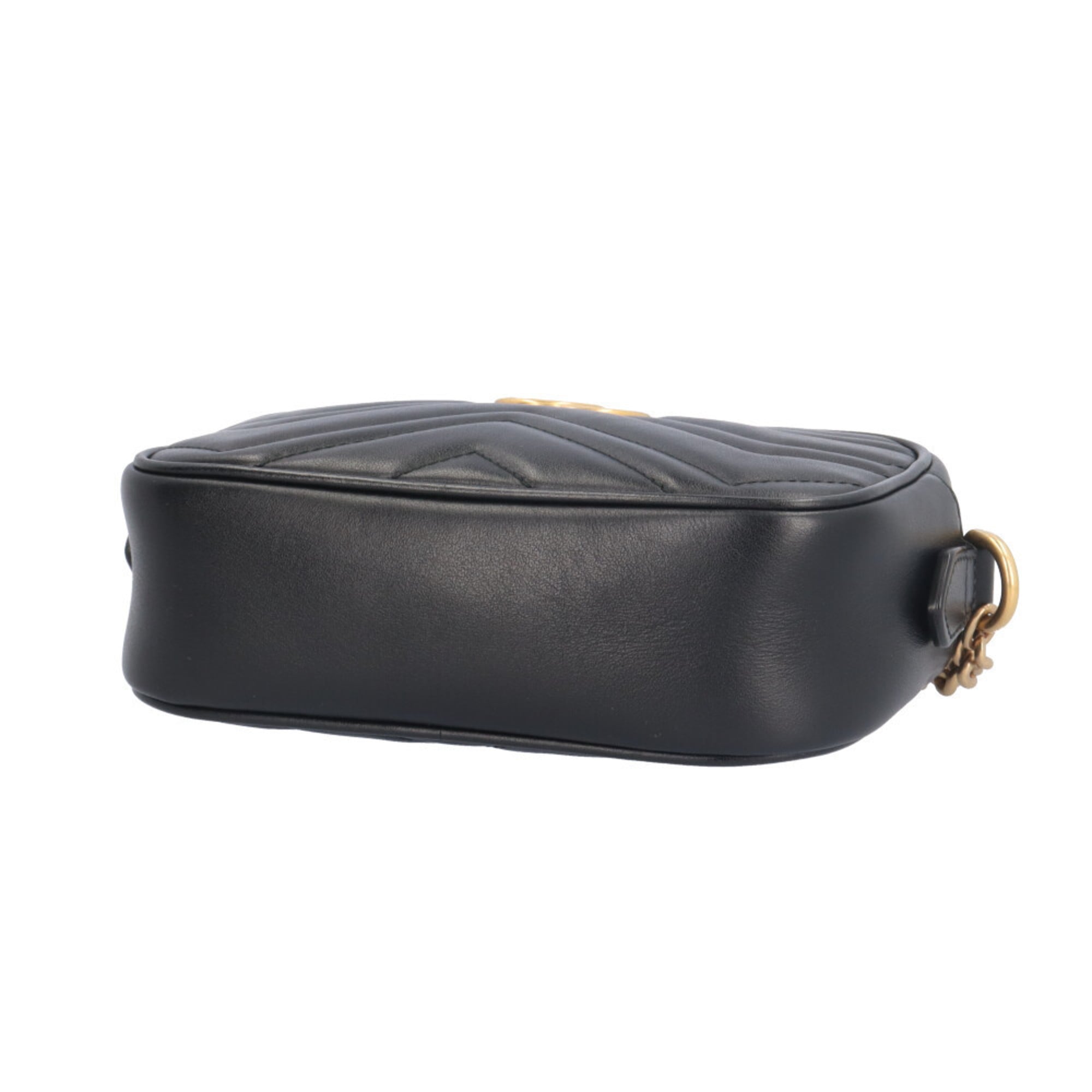 Gucci Black Leather Shoulder Bag (Pre-Owned)