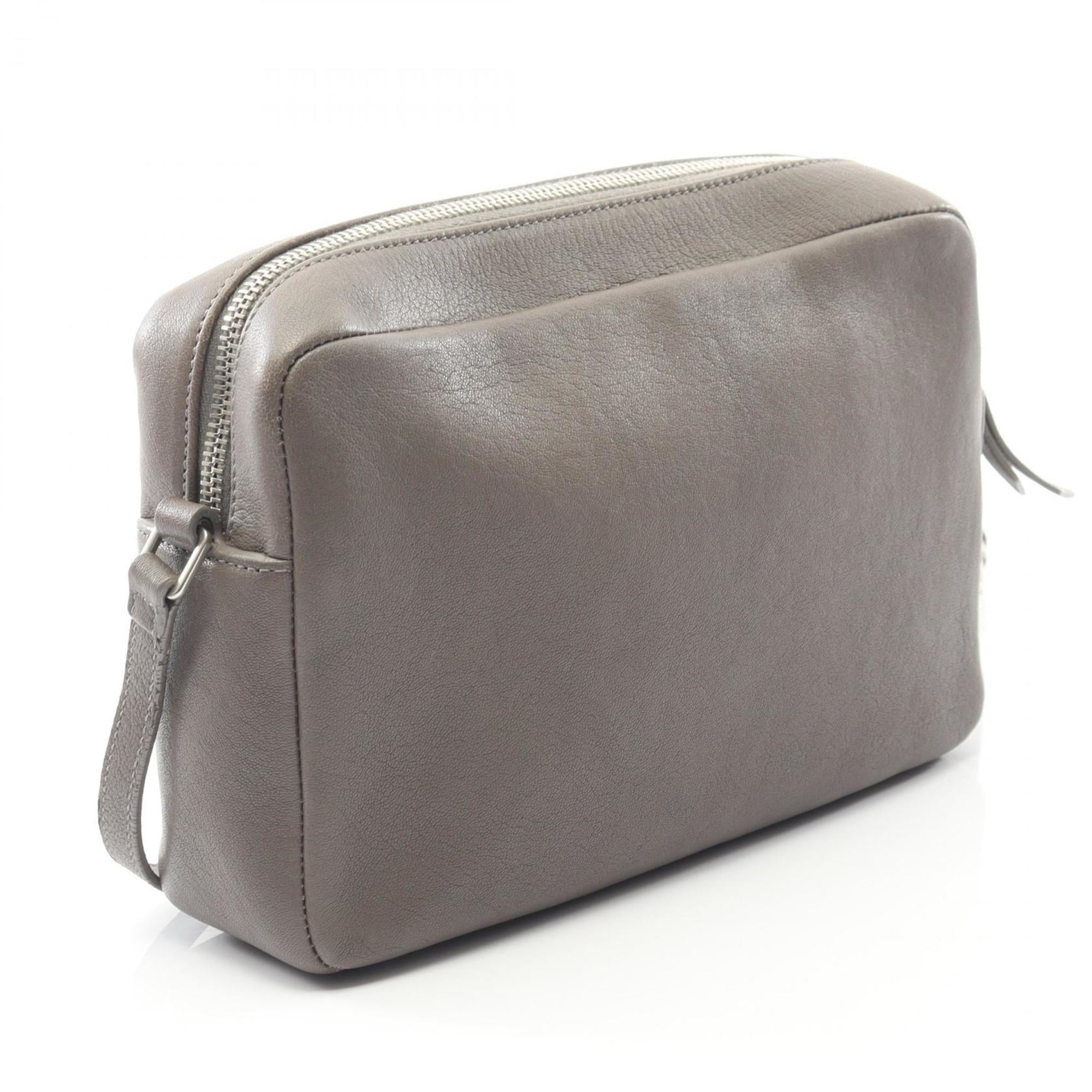 Yves Saint Laurent Beige Leather Shoulder Bag (Pre-Owned)