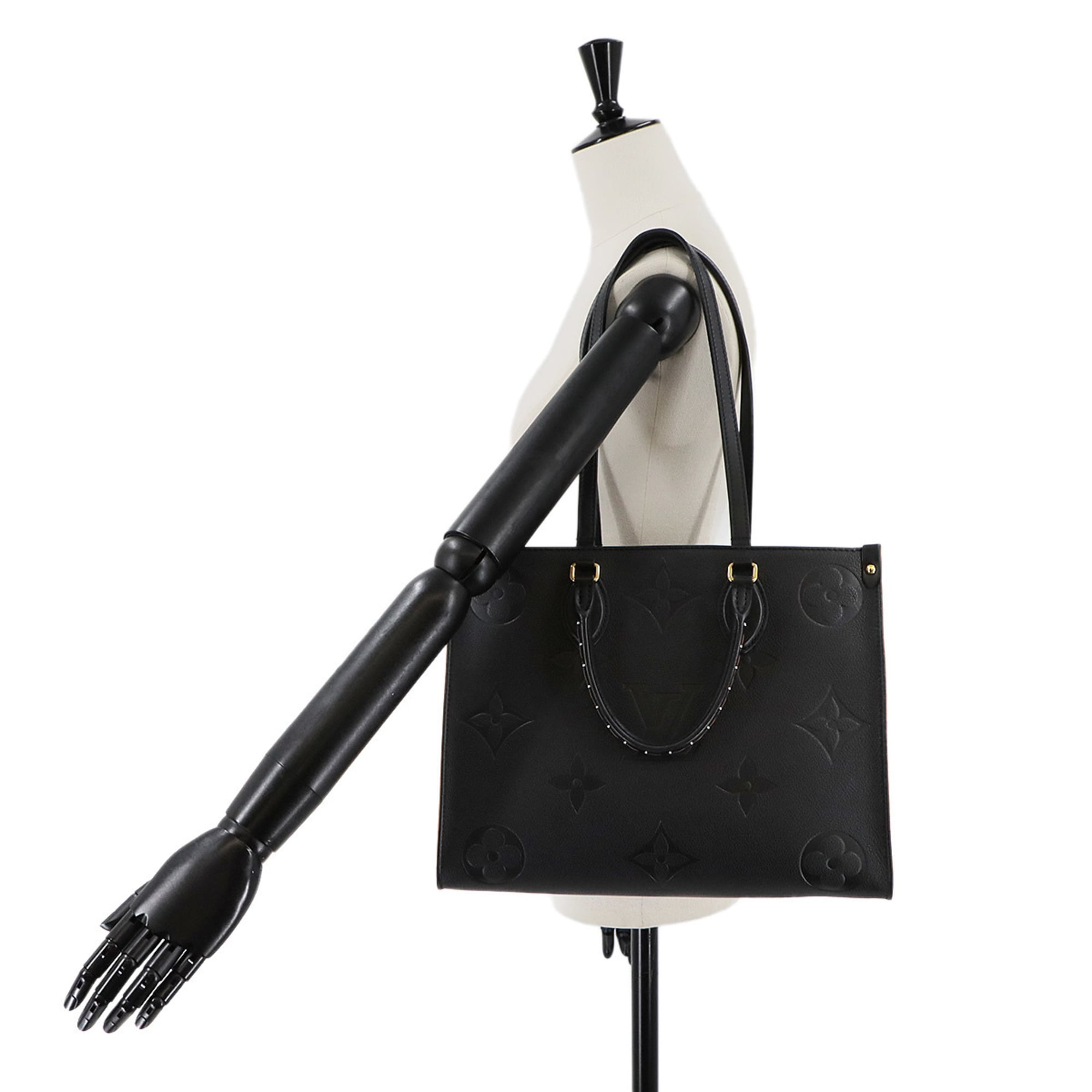 Louis Vuitton Noir Monogram Empreinte Shoulder Bag Tote Bag (Pre-Owned)