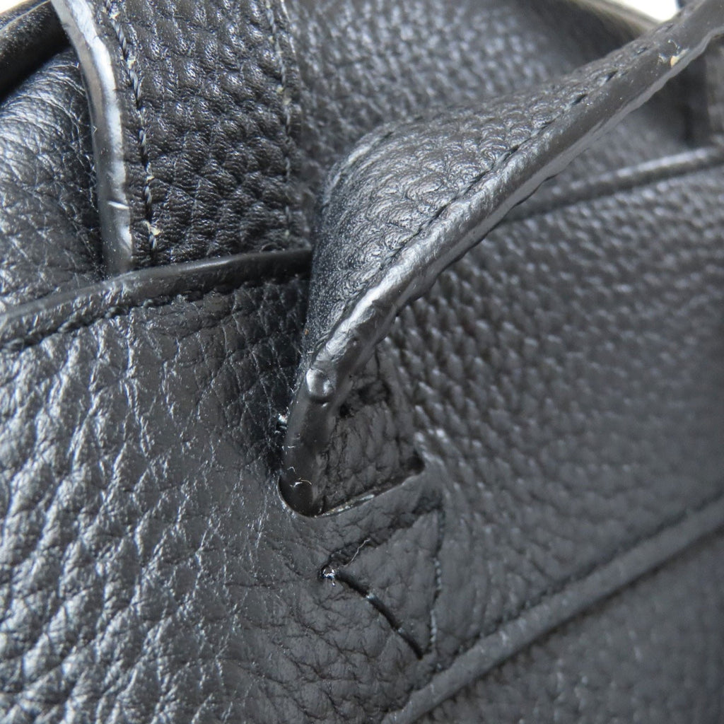 Michael Kors Black Leather Backpack (Pre-Owned)