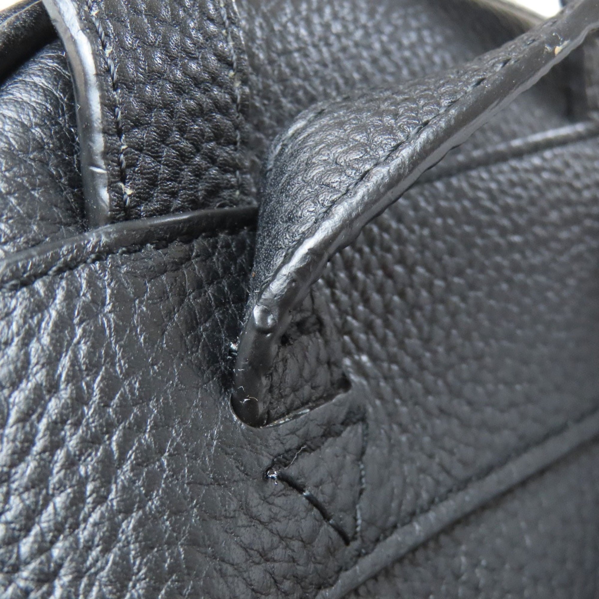 Michael Kors Black Leather Backpack (Pre-Owned)