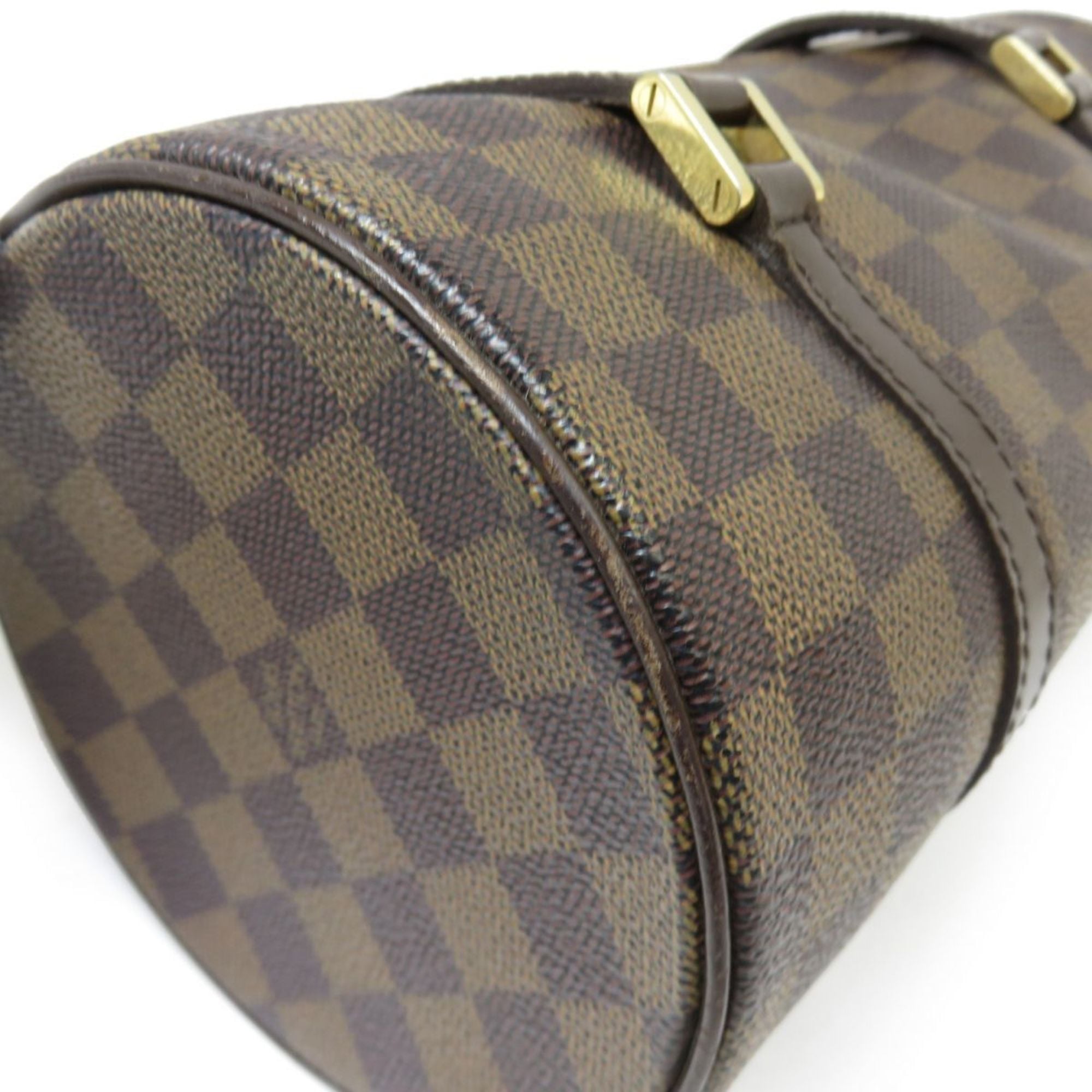 Louis Vuitton Brown Ebene Damier Canvas Handbag (Pre-Owned)