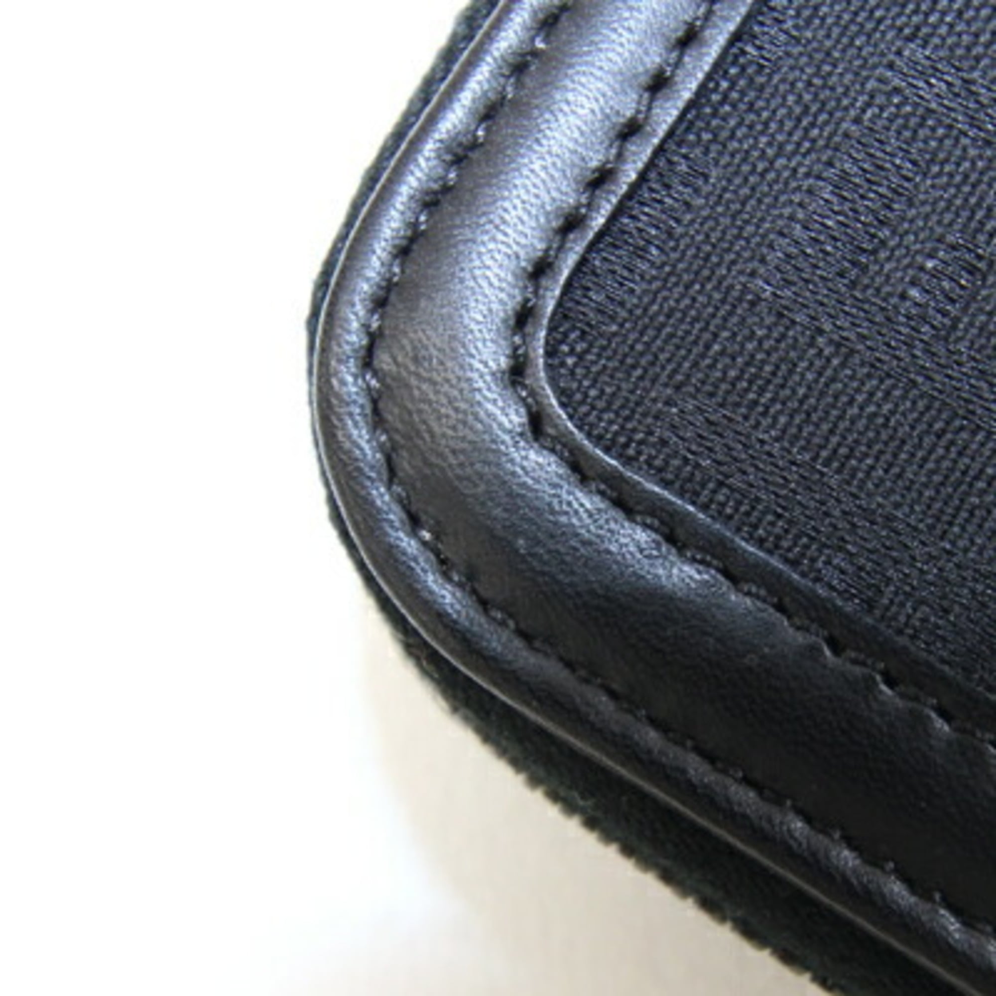 Fendi Black Canvas Leather Wallet (Bi-Fold) (Pre-Owned)