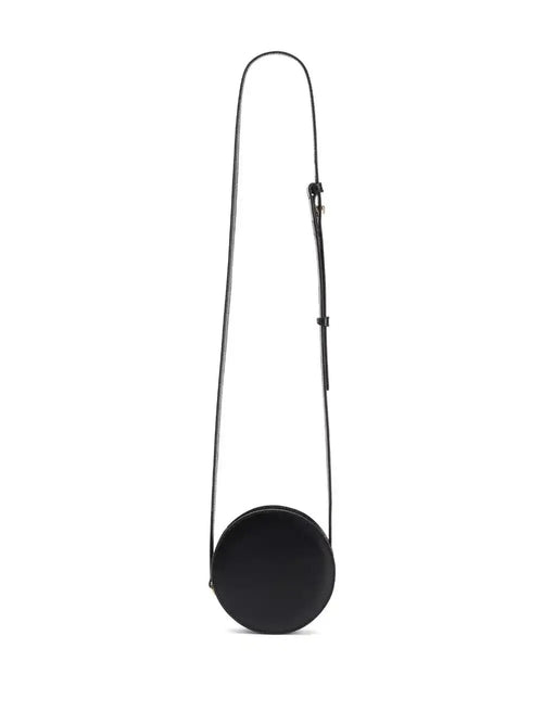 Ami Paris Logo Plaque Round Shoulder Bag — Same as shown — Size One Size — Side View