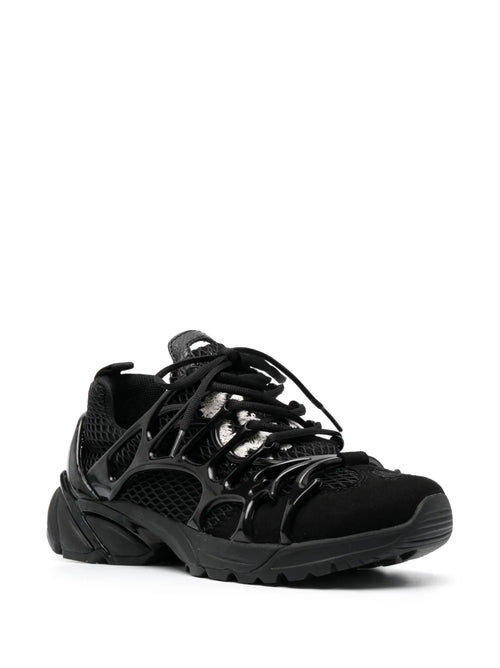 44 Label Group 44 Symbiont Low-Top Sneakers — Black — Size US M 3.5 - US W 5 — Side View