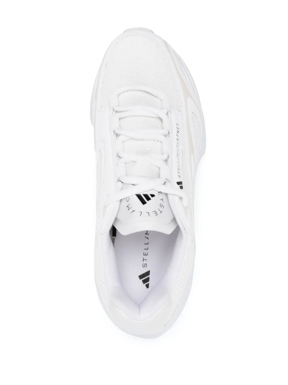 adidas By Stella Mccartney Sportswear 200  Low-Top Sneakers — White — Size US M 10 - US W 11.5 — Top View
