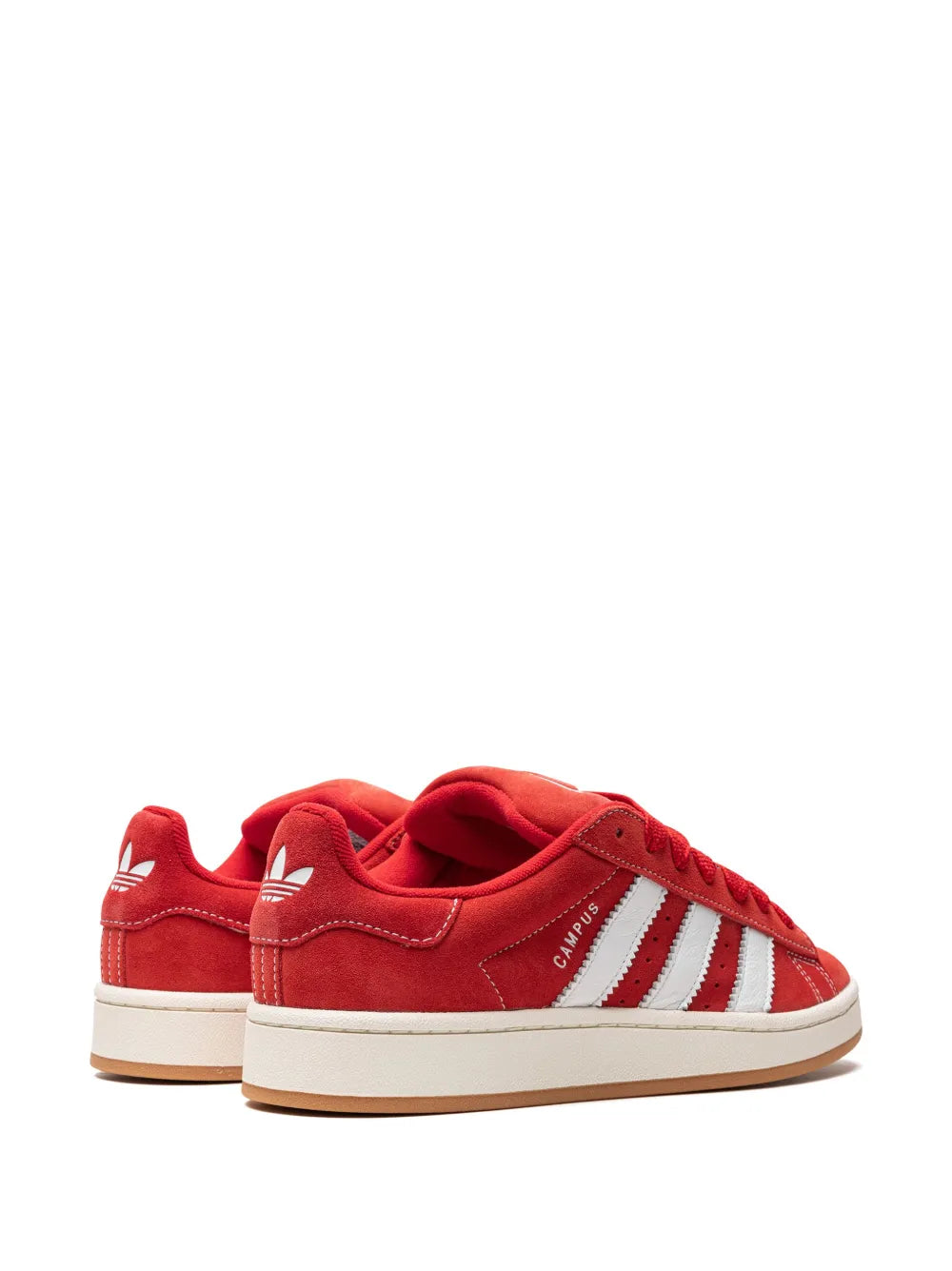 adidas Campus 00S Better Scarlet/Cloud White Sneakers — Red — Size US M 9 - US W 10.5 — Back View