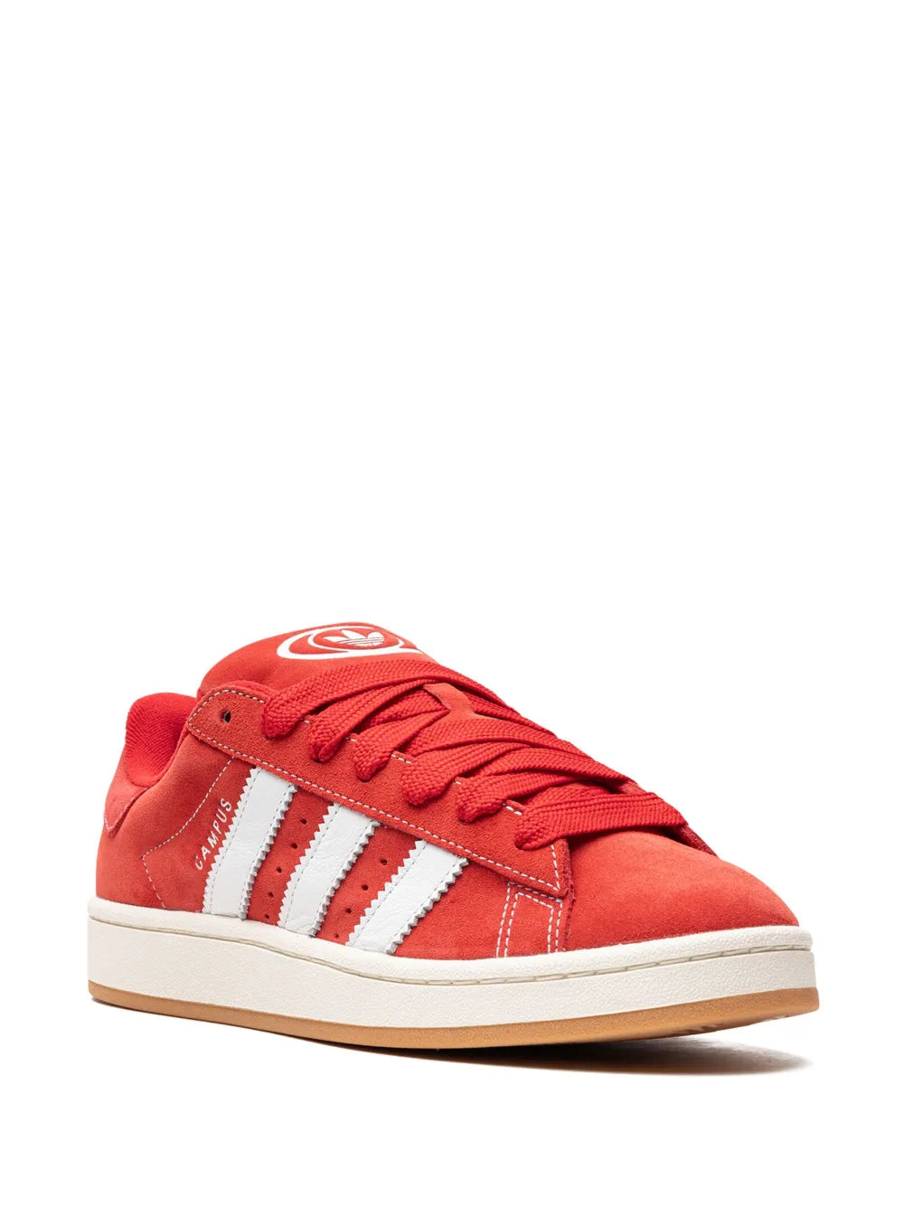 adidas Campus 00S Better Scarlet/Cloud White Sneakers — Red — Size US M 9 - US W 10.5 — Side View