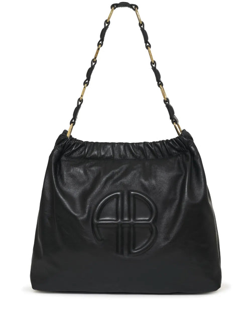 Anine Bing Kate Leather Shoulder Bag — Same as shown — Size One Size — Front View