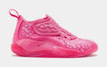 Exclusive Zion 3 Preschool Basketball Shoes (Pink) — 10.5C — Front View