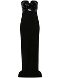 Roland Mouret Panelled Design Dress — Black — Size XS — Front View