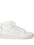 adidas Forum Mid Sneakers — White — Size US M 10.5 - US W 12 — Front View