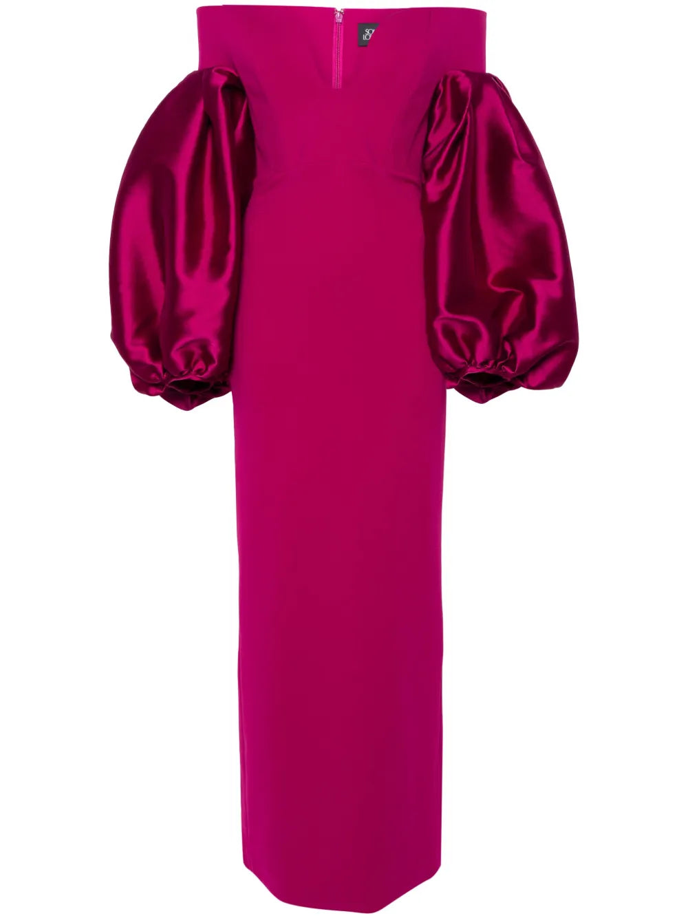 Solace London The Mora Maxi Dress — Pink — Size S — Front View