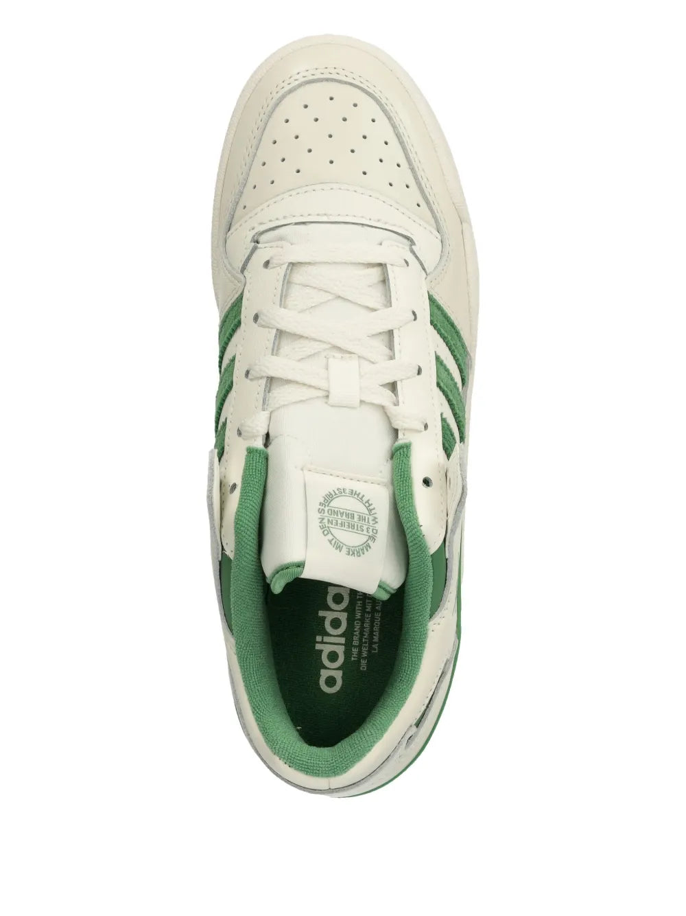 adidas Forum Low Cl Sneakers — White — Size US M 8.5 - US W 10 — Top View
