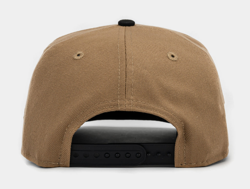 Exclusive The Shoe Palace Exclusive Chicago Bulls Khaki 950AF Snapback (Khaki/Red) — OS — Back View