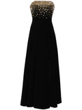 Sachin Babi Bettany Dress — Black/ Tan — Size XS — Front View