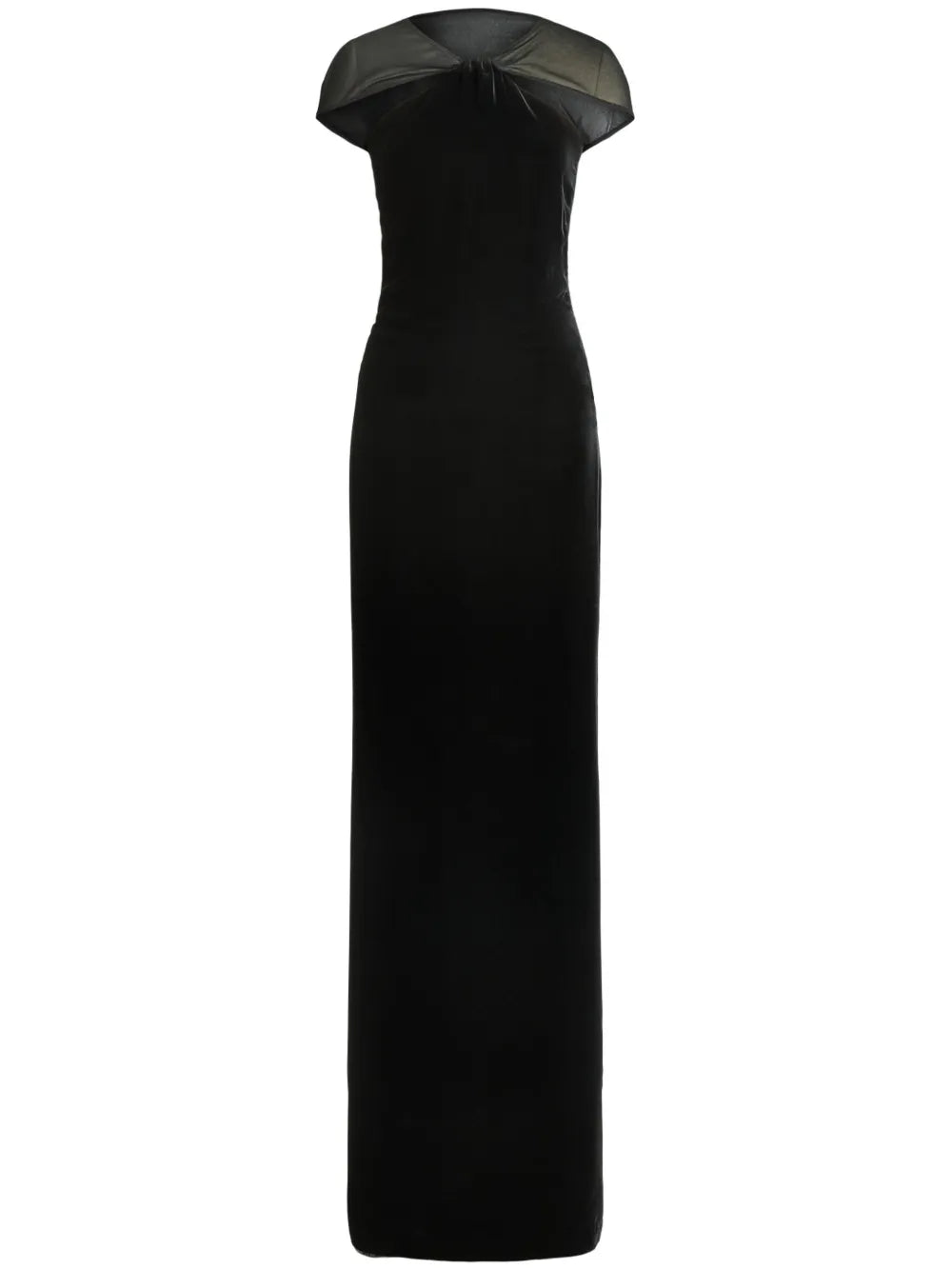 Ralph Lauren Collection Maiden Gown — Black — Size XS — Front View