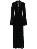 Manuri Sally Lined Dress — Black — Size S — Front View
