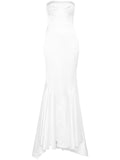 Vpm Atelier Eloise Gown — White/ Red/ Ivory — Size XS — Front View