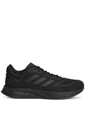 adidas Duramo 10 Wide Black Sneakers — Black — Size US M 10.5 - US W 12 — Front View