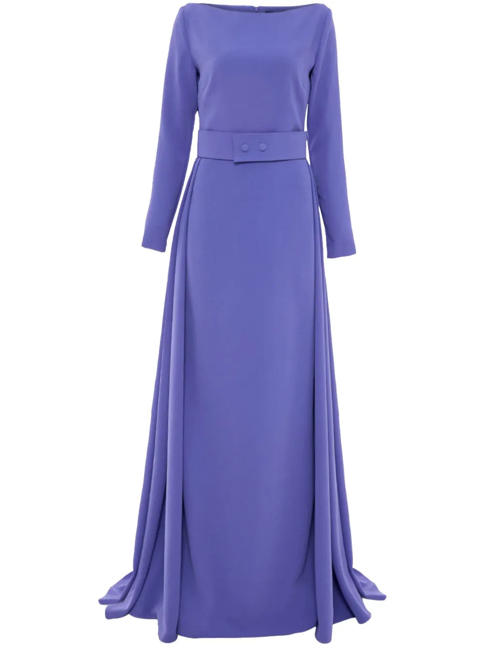 Solace London Shayla Gown — Red/ Purple — Size XS — Front View