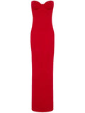 The New Arrivals Ilkyaz Ozel Rochelle Dress — Red — Size XS — Front View