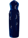 Sabina Bilenko Lisa Dress — Blue — Size XS — Front View