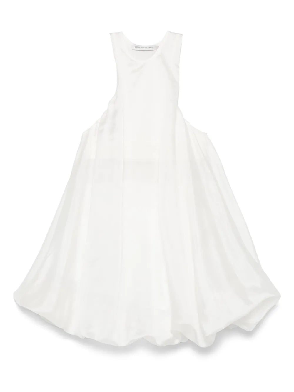 Christopher Esber Vapour Separation Mini Dress — White — Size S — Front View
