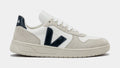 Exclusive V-10 Mesh Mens Lifestyle Shoes (White/Blue/Grey) — 36 — Front View