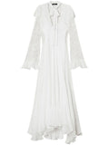 Twinset Milano Dress — White/ Red — Size XS — Front View