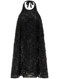Azeeza Winston Minidress — Black — Size XS — Front View