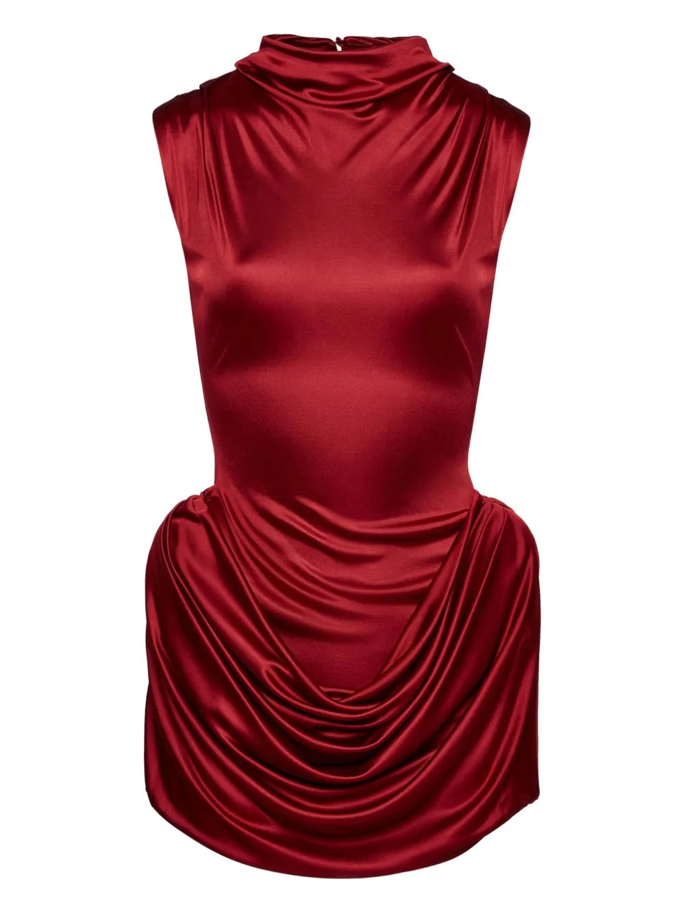 Magda Butrym Draped Cowl Neck Dress — Same as shown — Size L — Front View