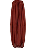 Ferragamo Bustier Maxi Dress — Red — Size XS — Front View
